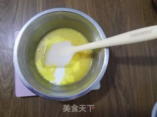 八寸无油戚风蛋糕的做法步骤：5