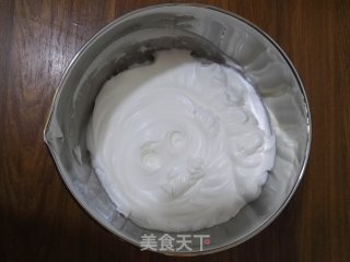 八寸无油戚风蛋糕的做法步骤：9