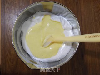 八寸无油戚风蛋糕的做法步骤：11