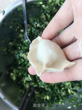 龙利鱼饺子的做法步骤：8