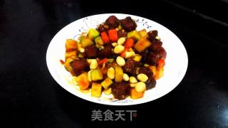 宫保馒头丁的做法步骤：14