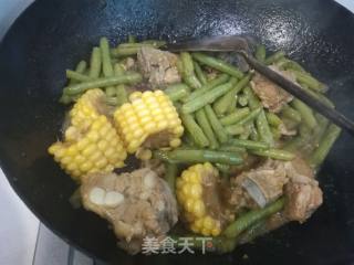 豆角玉米炖排骨的做法步骤：14