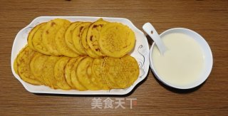 懒人餐—奶香玉米饼的做法步骤：7