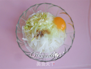 白萝卜丝咸食的做法步骤：7