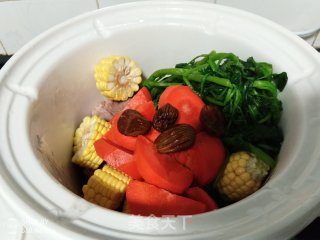 玉米胡萝卜西洋菜猪骨汤的做法步骤：9