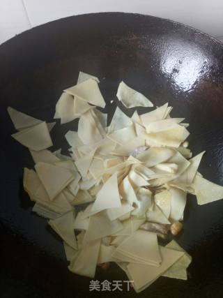 干豆腐炒白菜的做法步骤：4