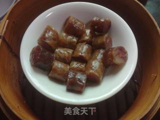 香肠卷的做法步骤：2