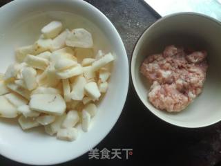 肉末荸荠的做法步骤：2
