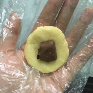 杏仁巧克力丸子的做法步骤：6