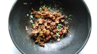 牙签牛肉的做法步骤：10