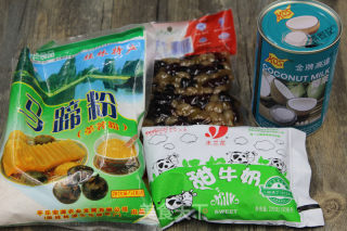 椰浆蜜豆马蹄糕的做法步骤：1