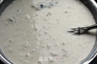 椰浆蜜豆马蹄糕的做法步骤：6