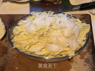 醋溜白菜的做法步骤：2