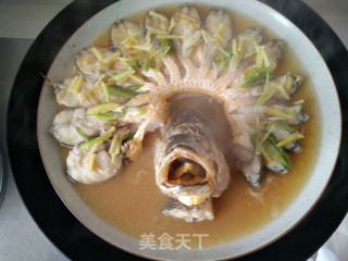 孔雀开屏鱼的做法步骤：8