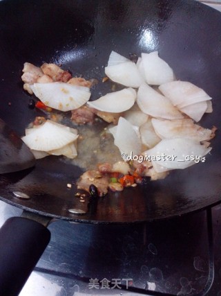 【萝卜小炒肉】的做法步骤：5