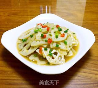糖醋藕片的做法步骤：9