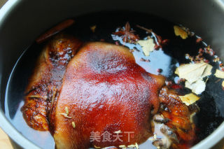 家常肘子花的做法步骤：2