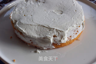 玫瑰花奶油蛋糕的做法步骤：19