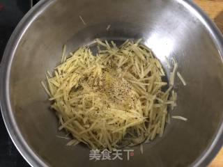 土豆塔的做法步骤：1