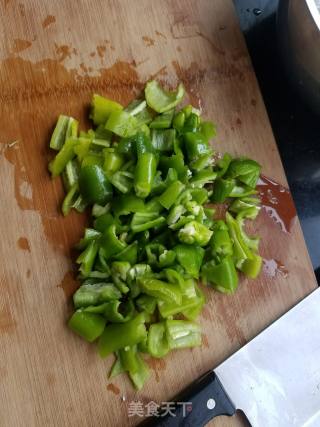 青椒炒腰花的做法步骤：4