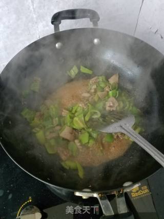青椒炒腰花的做法步骤：5