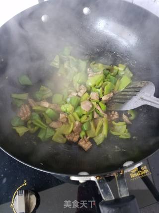 青椒炒腰花的做法步骤：6