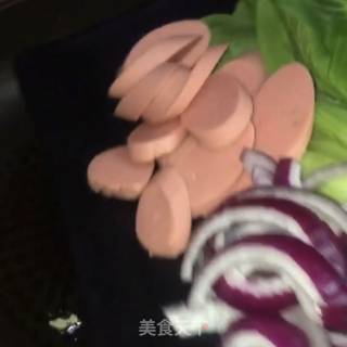 炒方便面的做法步骤：5