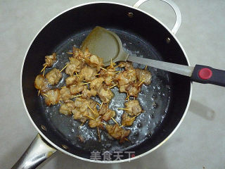 牙签五花肉的做法步骤：9