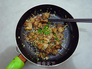 牙签五花肉的做法步骤：12