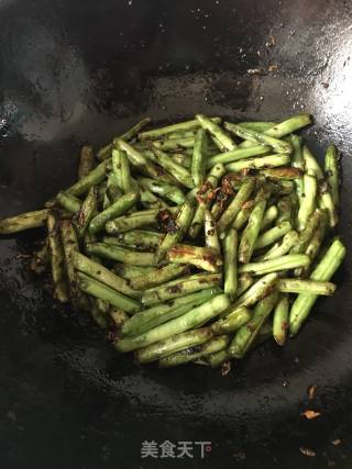 干煸豆角（橄榄菜版）的做法步骤：5