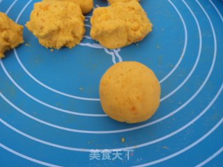 糖果南瓜糯米糍的做法步骤：9