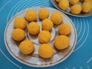 糖果南瓜糯米糍的做法步骤：10