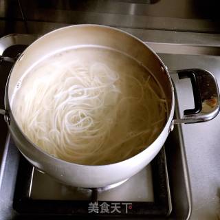雪菜鸡蛋面的做法步骤：9