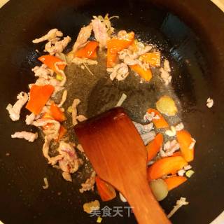 西葫芦炒肉的做法步骤：7