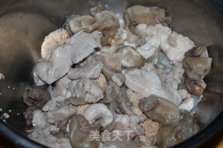 酱烧鱼鳔鱼杂的做法步骤：3