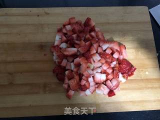 #花样美食#—椰香草莓奶冻的做法步骤：6