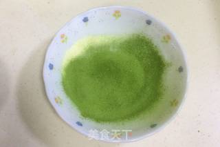 抹茶雪花酥的做法步骤：4