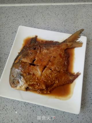 烧平鱼的做法步骤：12