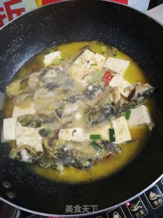 黄骨鱼炖豆腐的做法步骤：4