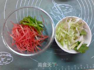 #花样美食#时蔬拌方便面的做法步骤：4