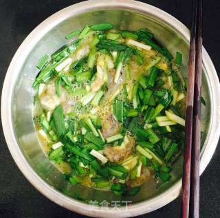皮皮虾肉炒鸡蛋的做法步骤：3