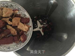 红枣枸杞黑豆浆的做法步骤：4