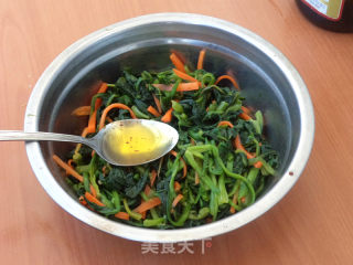 松仁菠菜的做法步骤：9