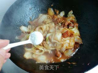 红烧肉烩白菜的做法步骤：10