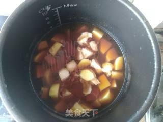 快手版土豆红烧肉的做法步骤：4