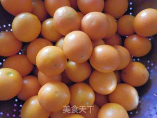 糖渍金桔的做法步骤：1