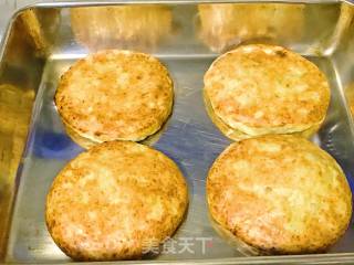 双层鸡肉米饭堡的做法步骤：3
