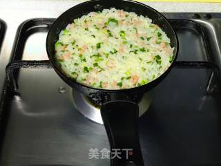 双层鸡肉米饭堡的做法步骤：11