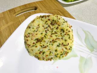 双层鸡肉米饭堡的做法步骤：12