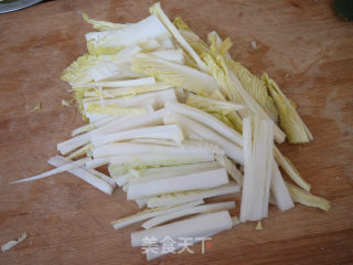 冻豆腐麻辣白菜的做法步骤：4